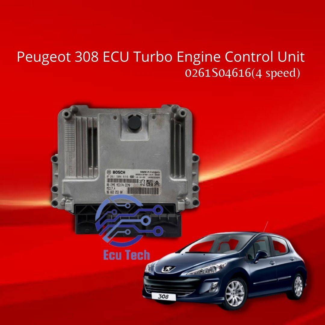 Peugeot 308 Turbo 4 Speed 0261S04616 ECU Engine Control Module Repair