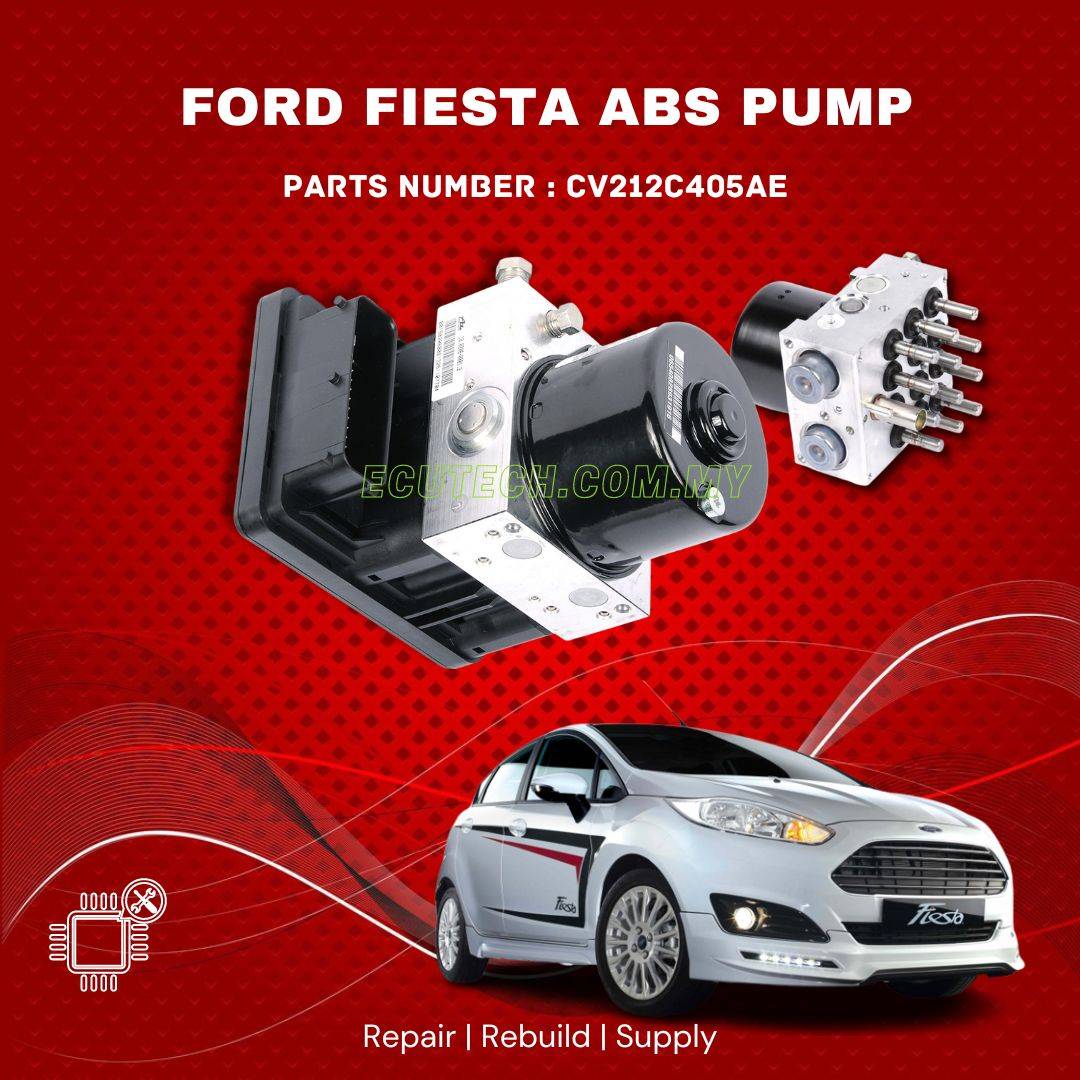 FORD FIESTA ABS PUMP ECU MODULE CV212C405AE REPAIR