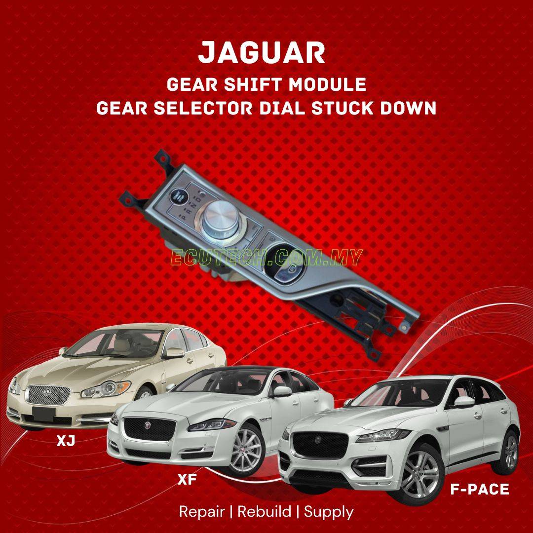 JAGUAR F Pace XF XJ GEAR SHIFT MODULE Gear Selector Dial Stuck Down REPAIR