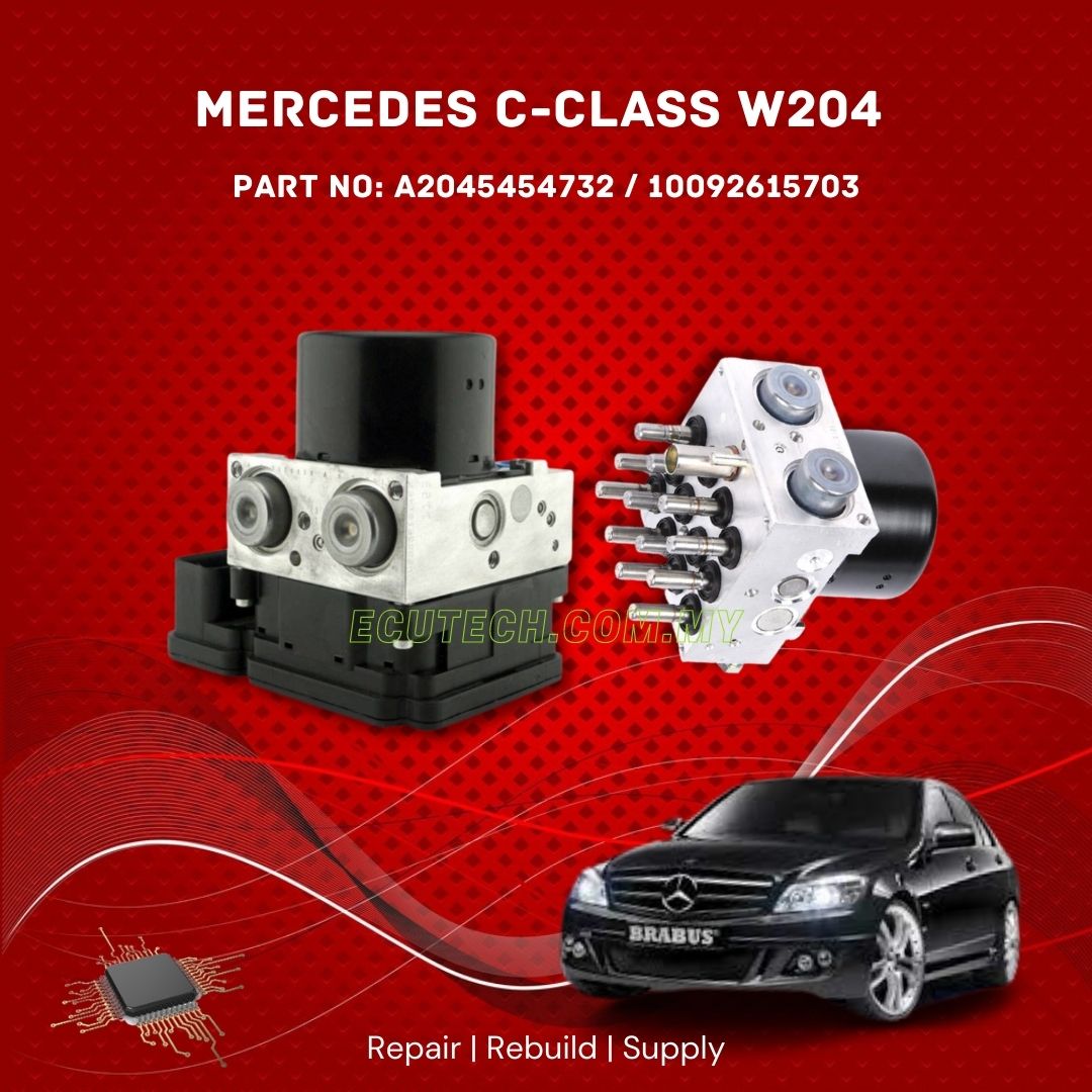 MERCEDES W204 CCLASS ABS PUMP ESP CONTROL MODULE REMANUFACTURE REPAIR