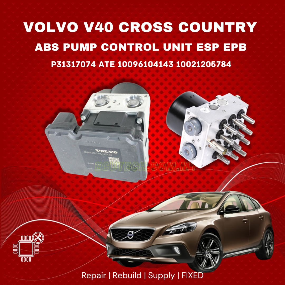 VOLVO V40 1.6 2.0 2012 ABS PUMP & ECU MODULE P31317074 REPAIR