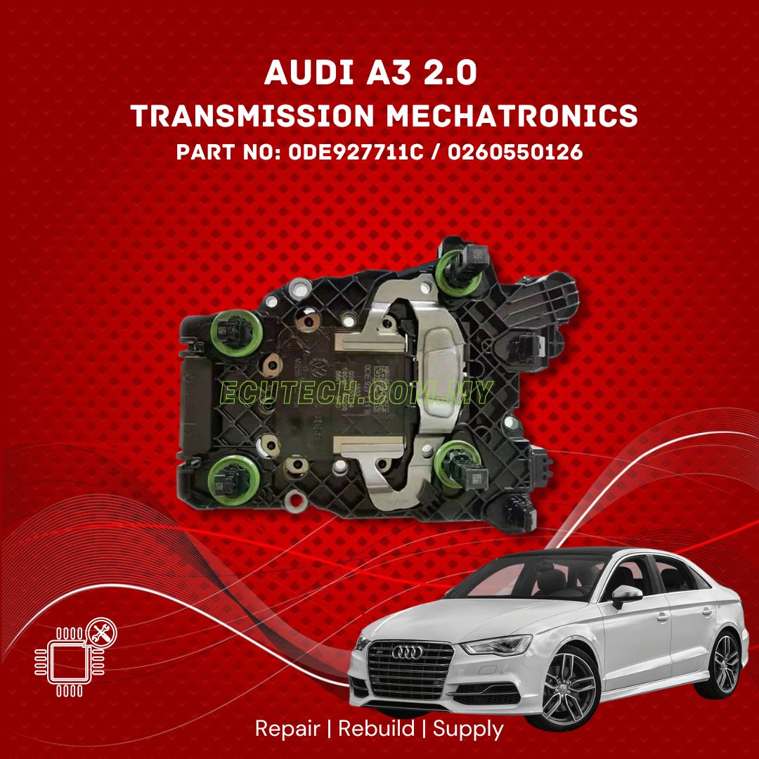 AUDI A3 2.0 DSG MECHATRONIC TCM TRANSMISSION CONTROL MODULE REPAIR